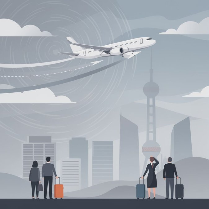 شركة الخطوط الجوية الأمريكية تعلن إعادة حجز مجانية بسبب إعصار بافي مع استعداد عمليات شنغهاي للتأثر