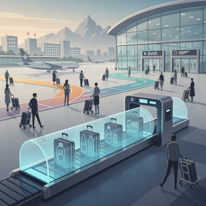 Zurich Airport Scraps 100-ml Liquid Rule From Today, Thanks to CT Scanners