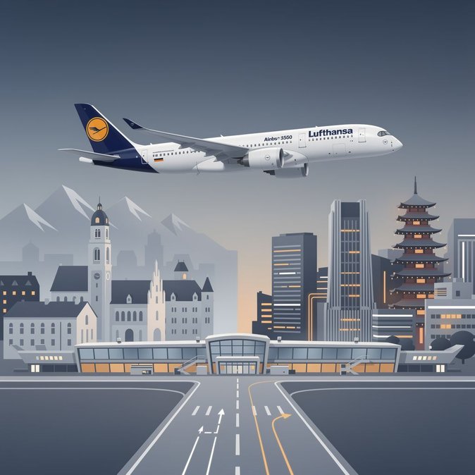 Lufthansa introduira son premier Airbus A350-1000 sur la liaison Munich-Tokyo à partir du 3 décembre