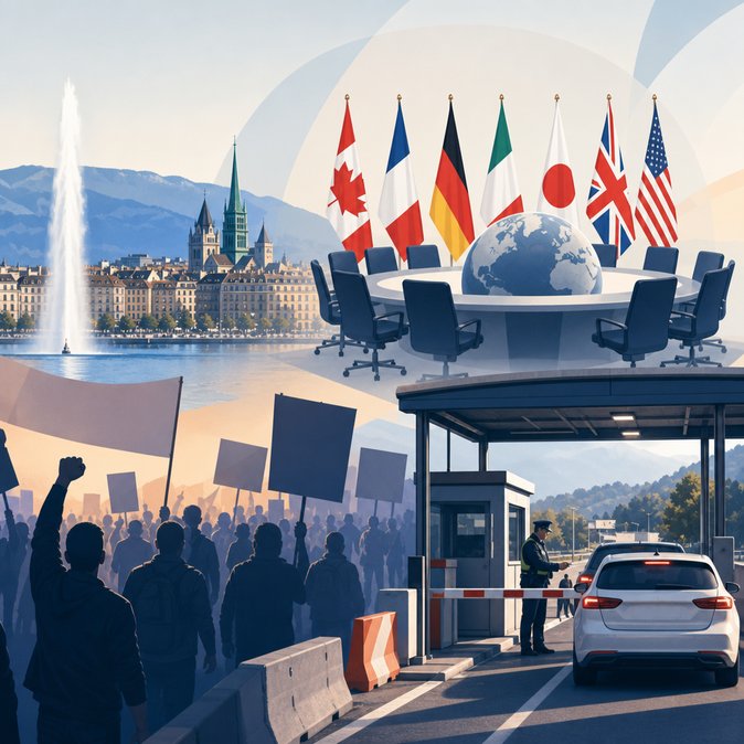 Geneva lawmakers reject blanket protest ban ahead of G7 border clamp-down