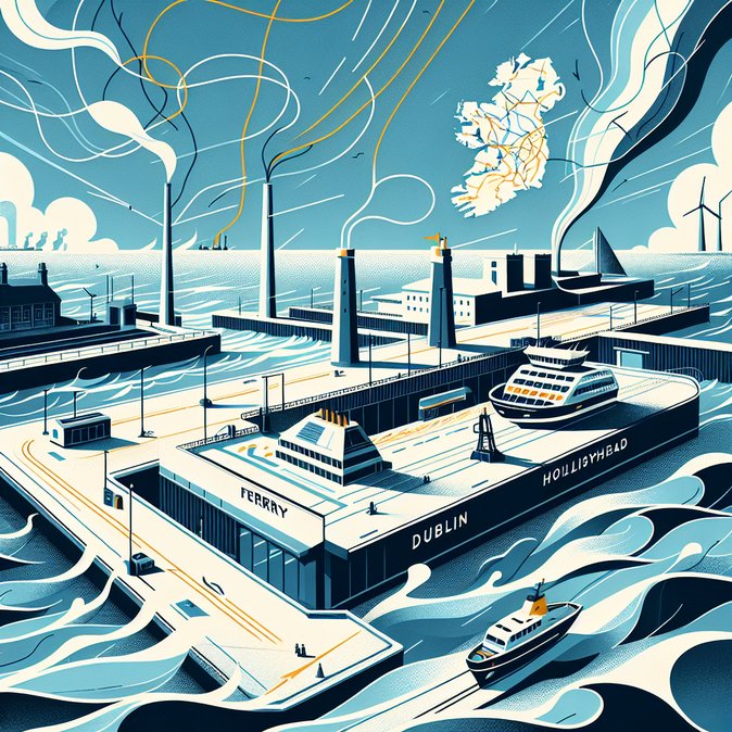 Irish Ferries cancels multiple Dublin–Holyhead crossings as gale disrupts cross-channel corridor