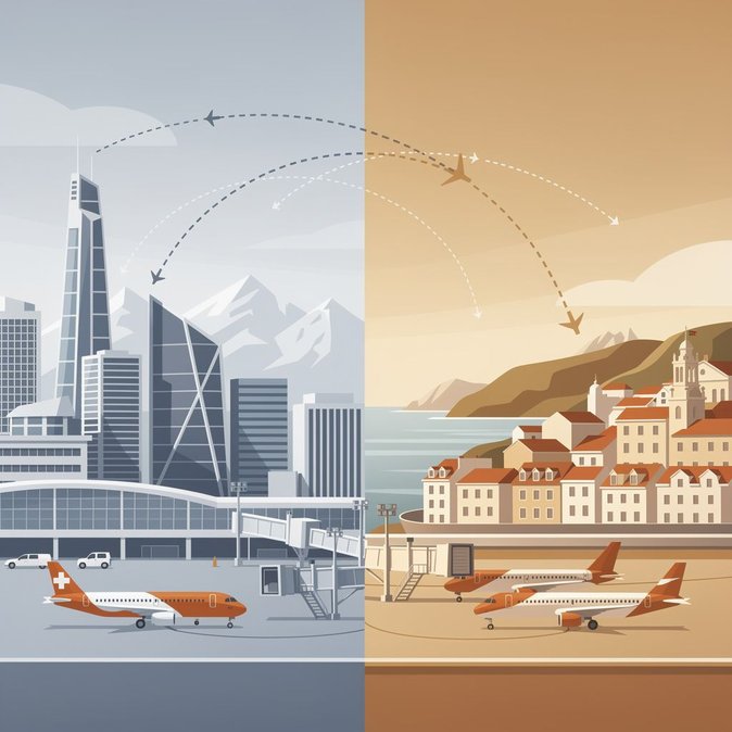La huelga del personal de cabina de EasyJet en Portugal amenaza con afectar los vuelos entre Suiza y Portugal en todos los principales aeropuertos suizos.