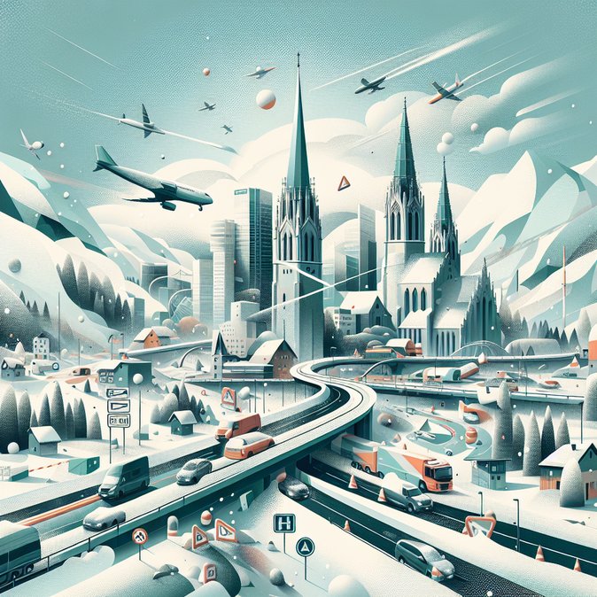 Surprise Border Checks and Heavy Snow Create Gridlock on Austria’s A12 Inntalautobahn