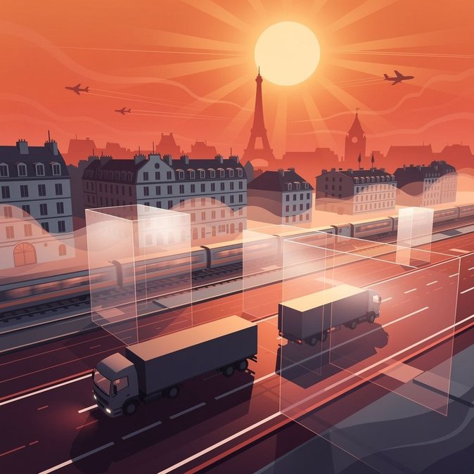 Record heatwave triggers transport curbs across 54 French departments