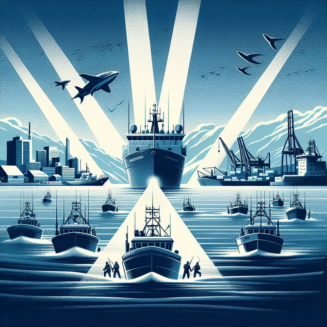 Border Force launches new patrols after foreign fishing flotilla breaches Torres Strait