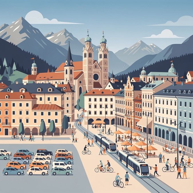 Salzburgo, Hallstatt y Viena se unen para mantener los coches fuera de los centros históricos este julio