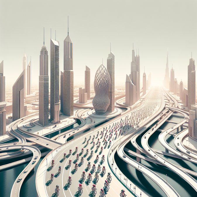 Rolling road closures in Dubai today for UAE Tour Women; commuters urged to plan routes