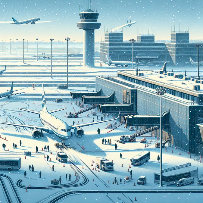 Storm ‘Elli’ Triggers Snow-Operations Protocol at Berlin-Brandenburg Airport