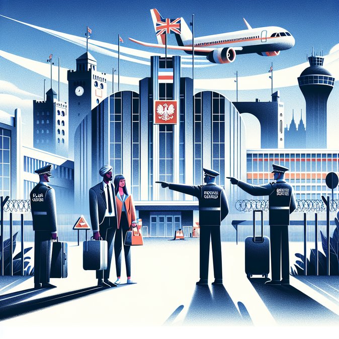 British travellers turned back at Kraków Airport over damaged passports