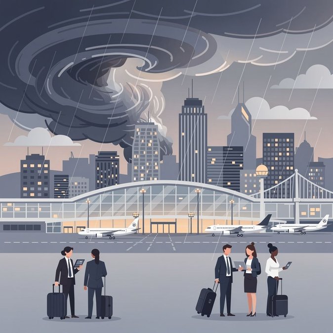 United activa exención por condiciones meteorológicas en Nueva York/Newark ante tormenta prevista para el 3 de agosto