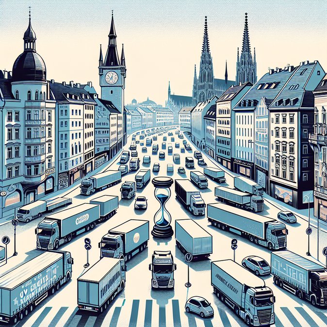 Easter truck-traffic bans take effect: Czech heavy-goods vehicles over 7.5 t grounded Monday 6 April