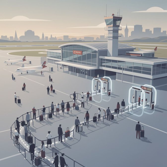 Les aéroports de Rome envisagent une suspension temporaire du système d'entrée/sortie de l'UE pour éviter un effondrement durant l'été
