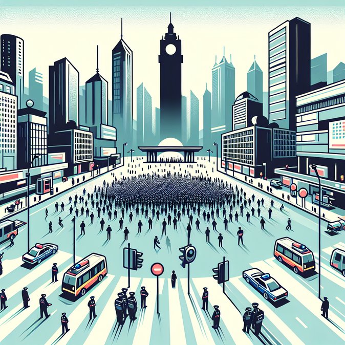 Heavy Police Presence in Bern as Hundreds Rally Against WEF, Causing Central-City Shutdowns