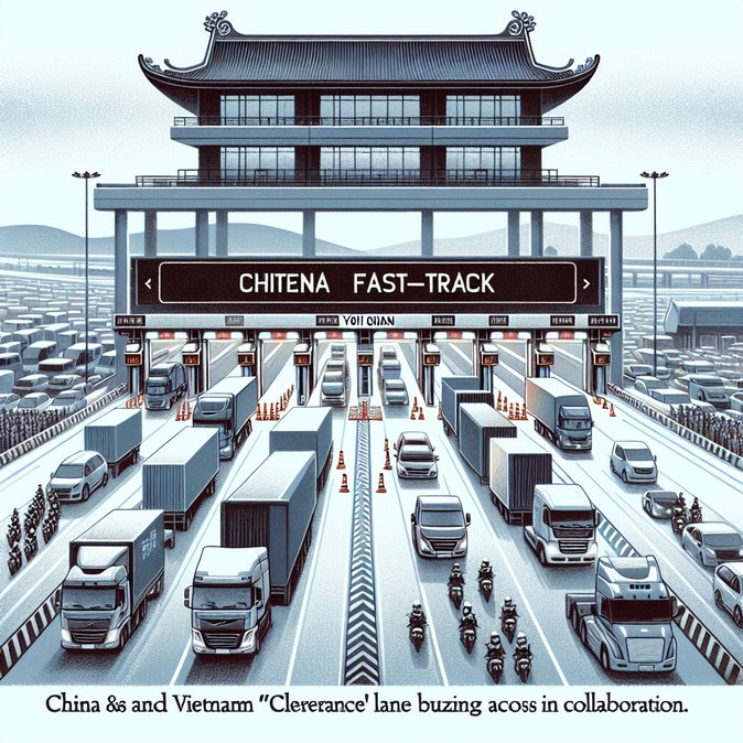 China introduces 15-second ‘fast-track’ lane for foreign truck drivers at Youyi Guan border