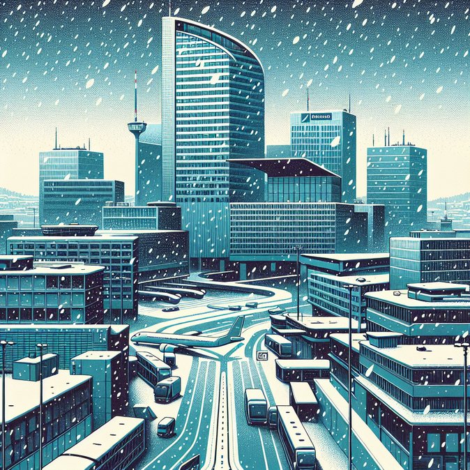 European Winter Disruptions Snarl Flights to and from Zurich