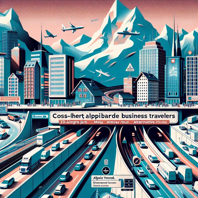 TCS Warns Holidaymakers of Multi-Hour Queues at Alpine Tunnels Over Ascension & Pentecost Weekends