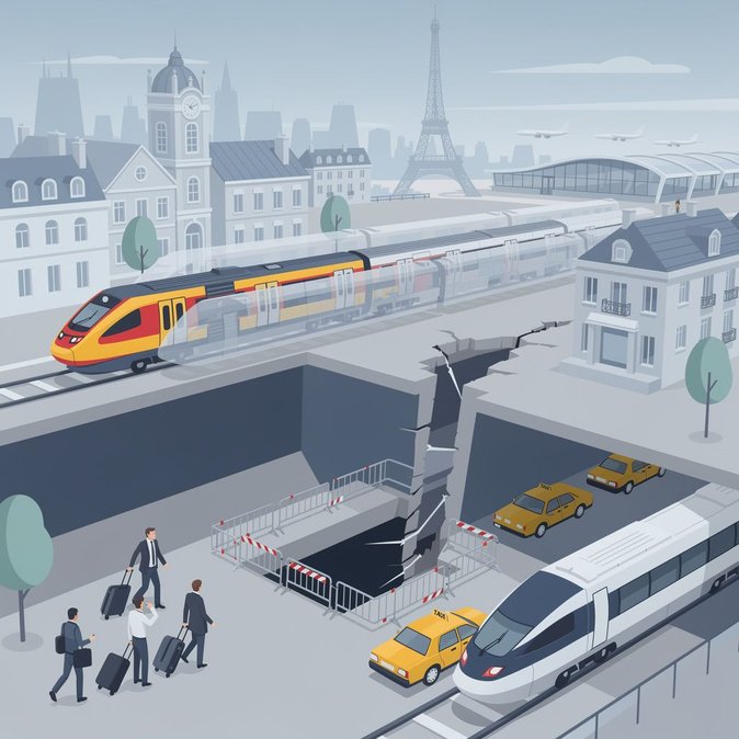 Große RER-Stilllegungen rund um Paris Charles-de-Gaulle beginnen – Sommermobilitätspläne werden auf die Probe gestellt