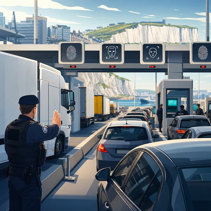 Dover drops biometric checks after gridlock—what it means for Irish motorists heading to France
