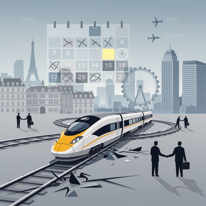 Eurostar Trims Summer Timetable; Paris-London Capacity Down Through 27 July