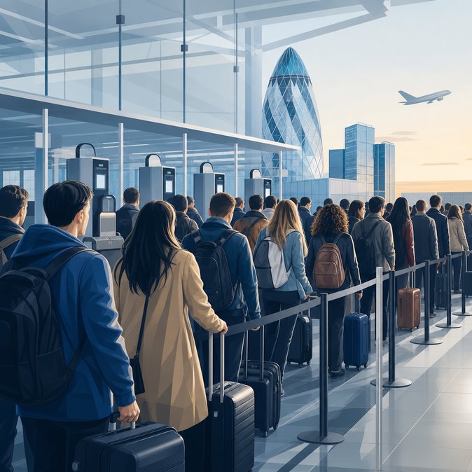 EU biometric border checks trigger 3-hour queues for Britons returning home