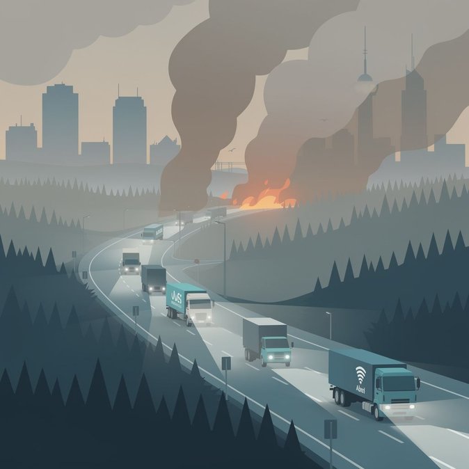 Parks Canada waarschuwt voor rookoverlast en valse meldingen van wegafsluitingen door groeiend Wood Buffalo bosbrandcomplex