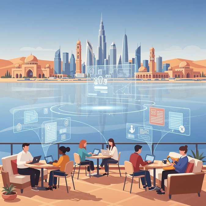 المديرية العامة للإقامة في دبي تطلق خدمة إلكترونية مبسطة للحصول على تصريح إقامة عمل افتراضي لمدة عام واحد