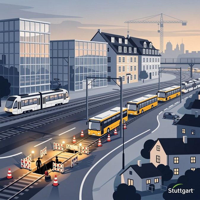 Laatste dag van spoorwegafsluiting Zürich–Stuttgart: vervangbussen tot middernacht 24 juli