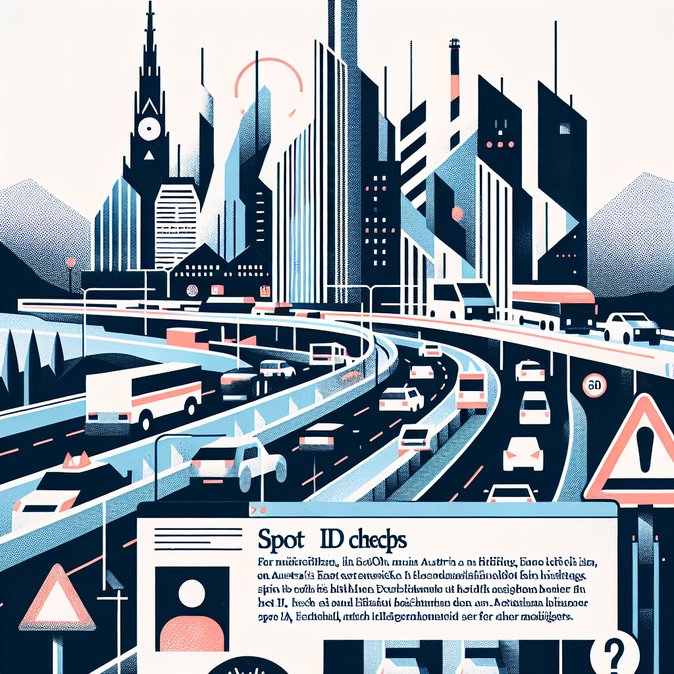 Easter-holiday return rush triggers warnings of motorway jams and spot border checks
