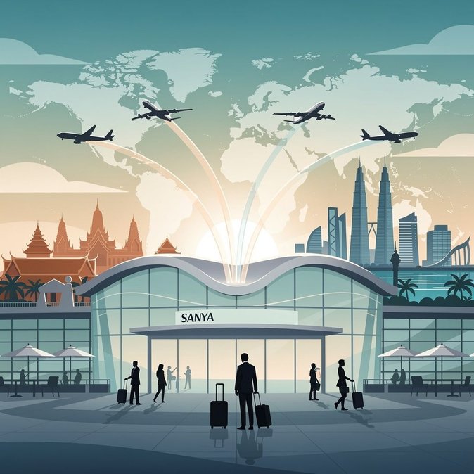 L'aéroport de Sanya Phoenix rétablit les liaisons vers Phnom Penh-Singapour en cinquième liberté et vers Kuala Lumpur