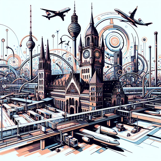 Holiday Strikes and New Biometric Checks Snarl Traffic at German Airports