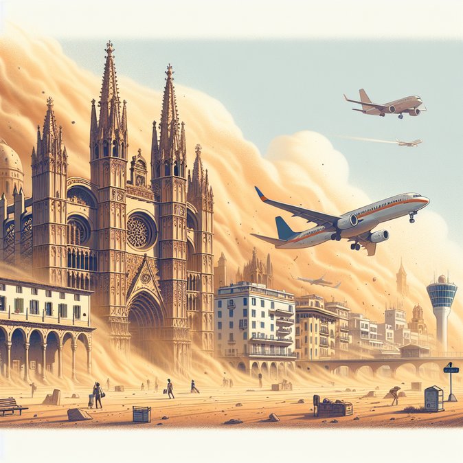 Dust-laden ‘calima’ heads for Mallorca, airlines warn of possible diversions and slot delays