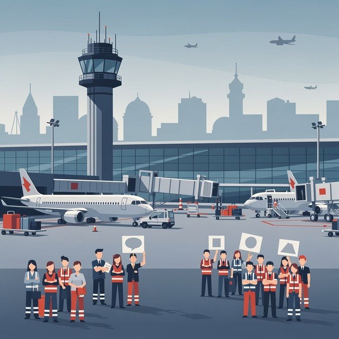 Italy Faces 24-Hour Nationwide Airport Strike on 5 July