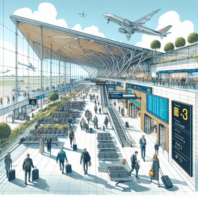 El Aeropuerto de Dublín Añade Áreas de Descanso en la Infame Pasarela del Terminal 1