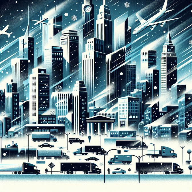 Northeast Winter Storm Grounds Post-Holiday Travel Across U.S.