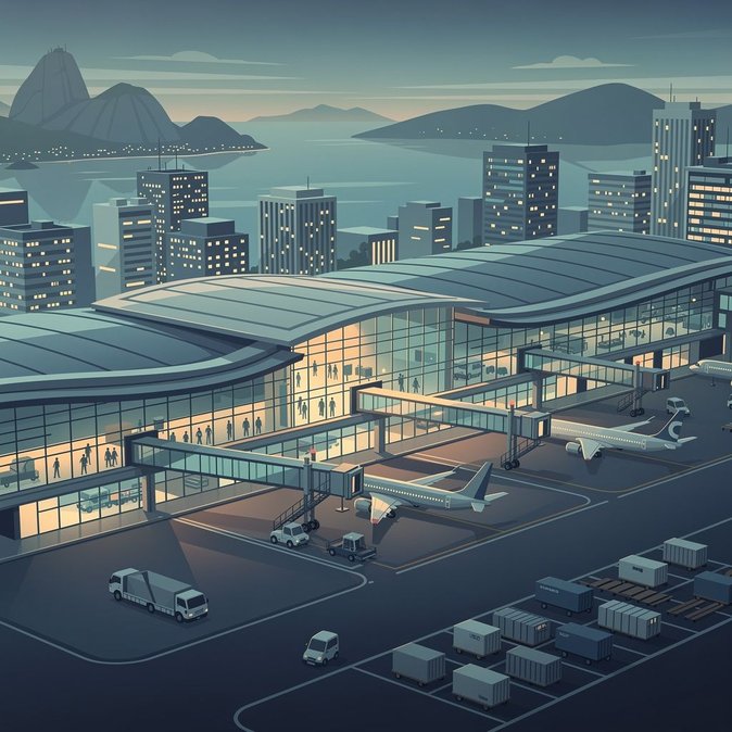 El Aeropuerto de Galeão publica el plan operativo actualizado para octubre bajo la nueva gestión de Aena