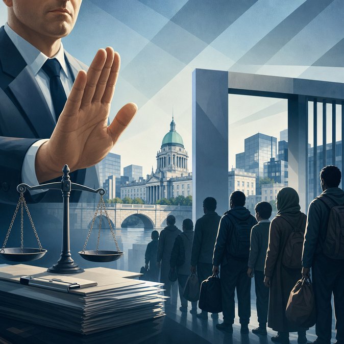 Justice Minister signals tougher asylum stance, says Ireland must cut applications