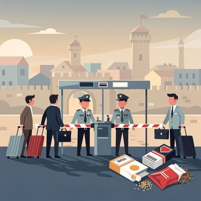 Customs step-up nets undeclared tobacco at Ledra Street and Agios Dhometios crossings