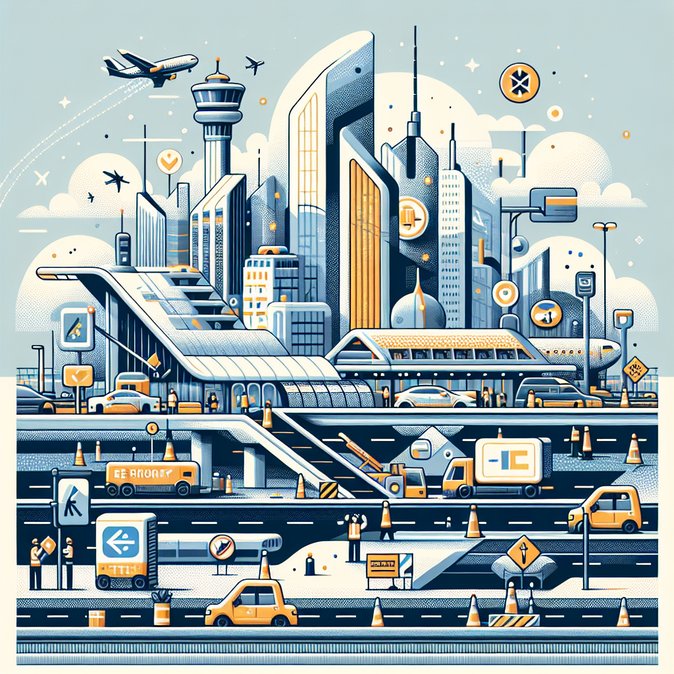 Construction Works Create Hour-Long Pick-Up Delays Outside Larnaca Airport