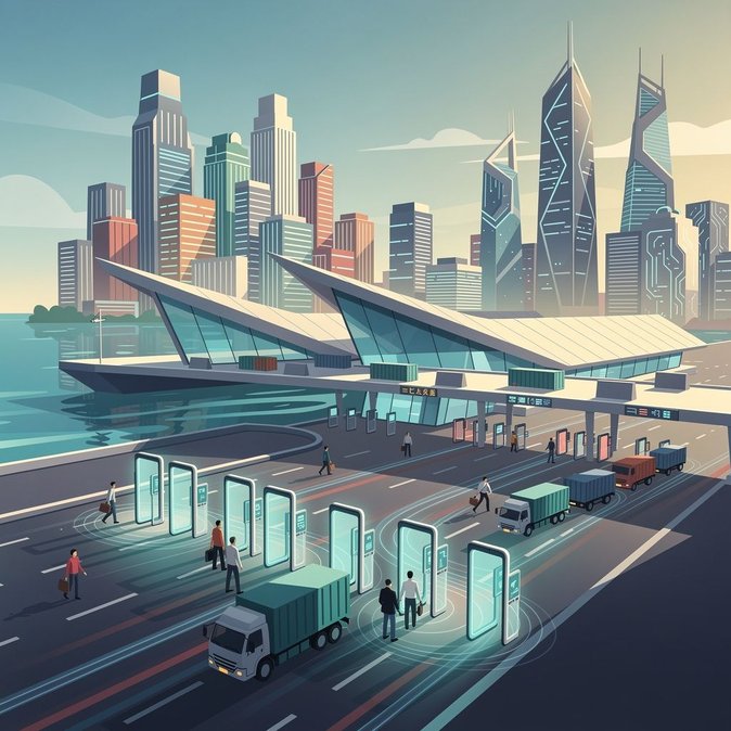 Le nouveau port de Huanggang ouvrira la semaine prochaine avec des e-gates bi-juridictionnels tout-en-un