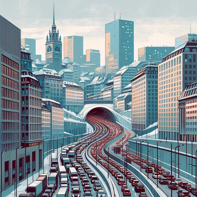 Easter Getaway Gridlock: Gotthard Tunnel Queue Stretches 21 km