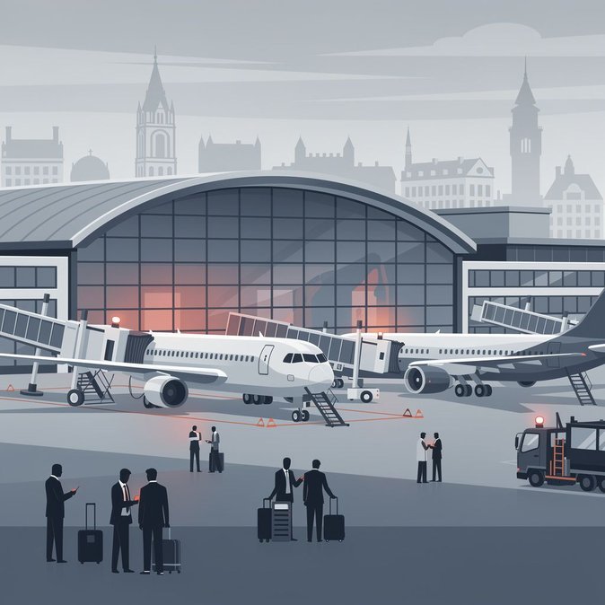 L’aéroport de Bruxelles annule une centaine de vols alors que le prestataire au sol Alyzia rejoint la grève nationale