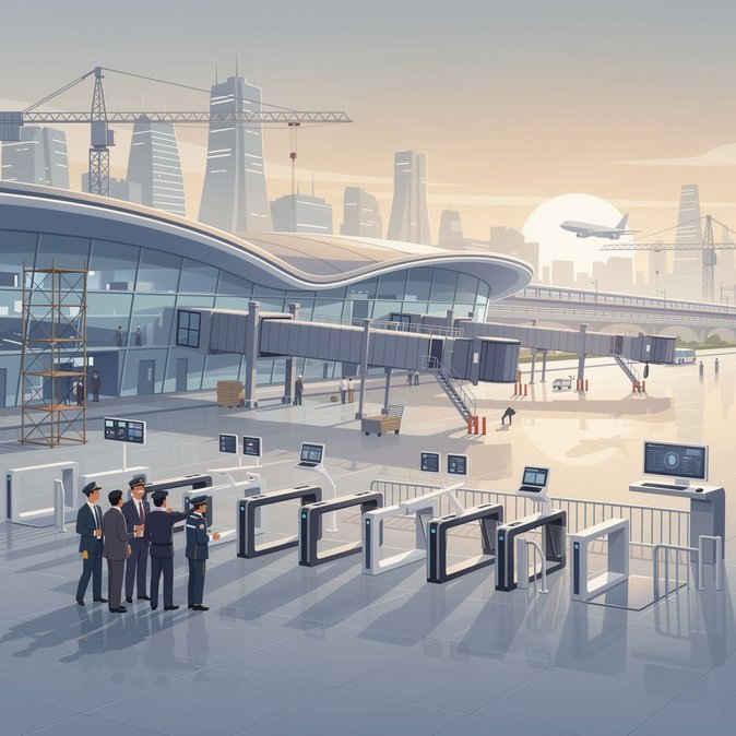 Comisión Parlamentaria Inspecciona el Aeropuerto Internacional de Noida y Señala Preparativos en Inmigración y Seguridad
