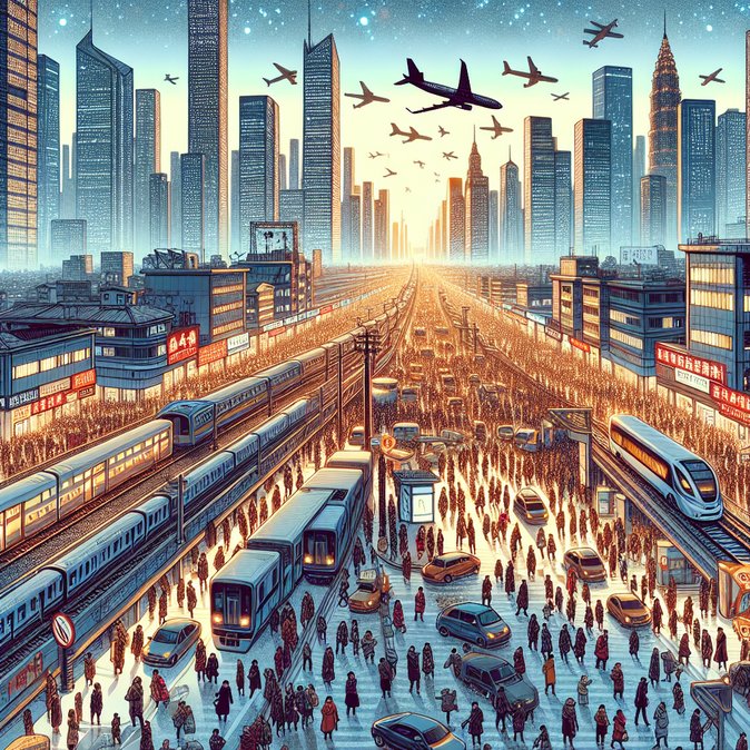 Record 9.5 billion journeys forecast as China’s Spring Festival travel rush kicks off