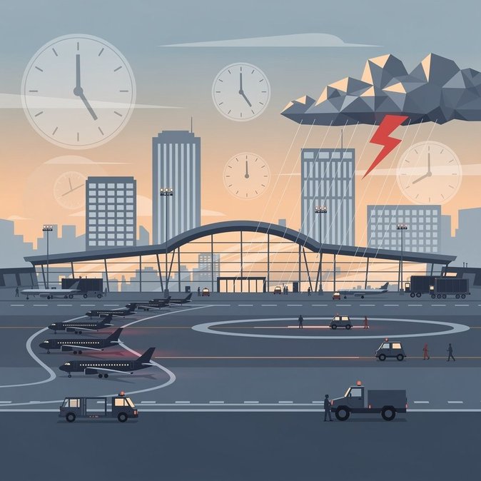 Las estadísticas en tiempo real del Aeropuerto Pearson revelan un 15 % de retrasos en llegadas durante el auge del verano