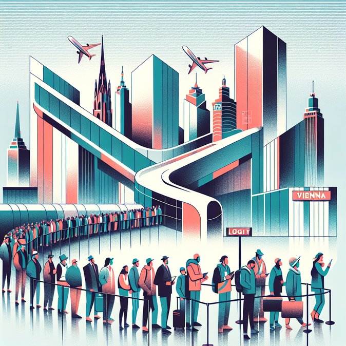 Vienna Airport warns of 3-hour queues as EU Entry/Exit System glitches worsen