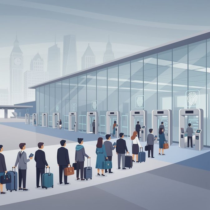 Frontex warns EES biometric queues may persist until 2028 – what UK travellers and employers must plan for