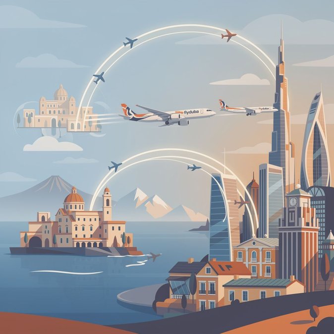 flydubai augmente ses fréquences vers l'Italie face à une forte demande hivernale depuis Dubaï