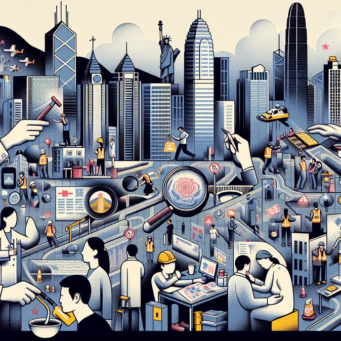 Immigration Department arrests nine in city-wide crackdown on illegal workers and employer