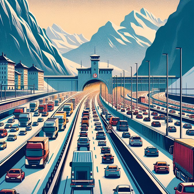 Easter Exodus: 21-Kilometre Gotthard Tailback Highlights Switzerland–Italy Bottleneck
