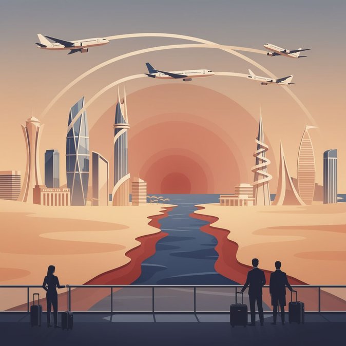 Companhias aéreas globais estendem suspensões para Dubai enquanto ataques entre EUA e Irã agitam o espaço aéreo do Golfo